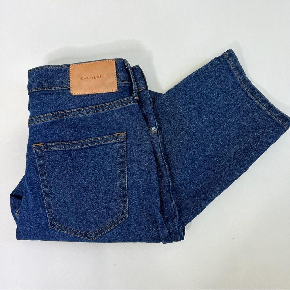 Everlane High Rise Slim Straight Cigarette Jeans Sz 26R